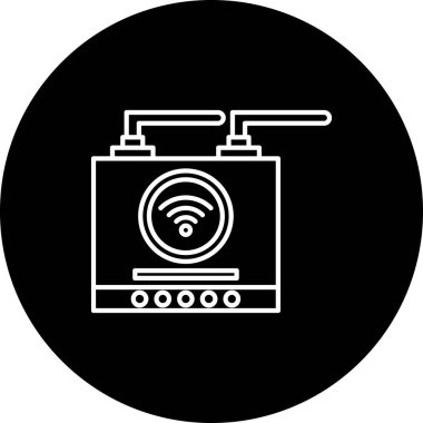 Vektör CCTV kamera simgesi