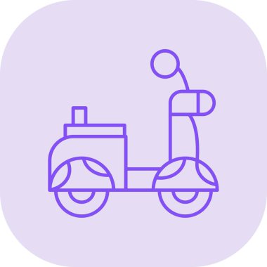 Mobilet. Web simgesi basit illüstrasyon