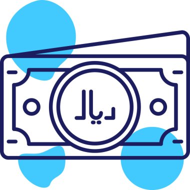 Para için. Web simgesi basit illüstrasyon