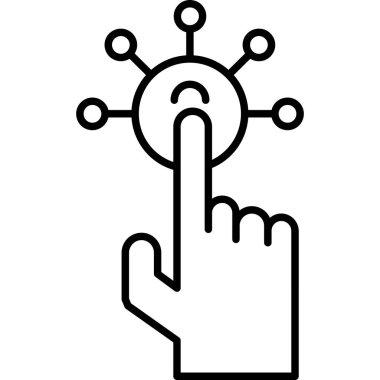 parmak parmak simgesi