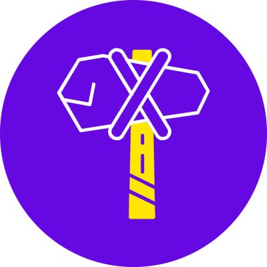 Modern oto tamir simgesinin vektör illüstrasyonu