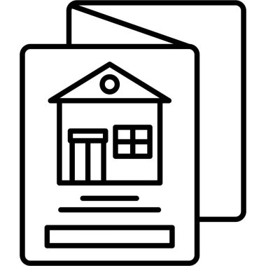 ev inşa vektör simgesi