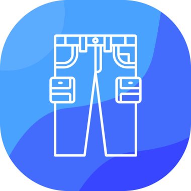 Kıyafetler. Web simgesi basit illüstrasyon