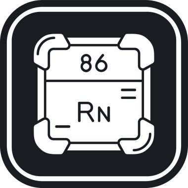 Projeniz için vektör kimyasal simgesi