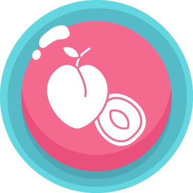 meyve simgesi, vektör illüstrasyonu