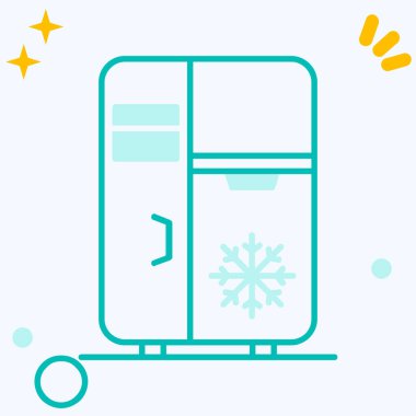 Buzdolabı buzdolabı simgesi