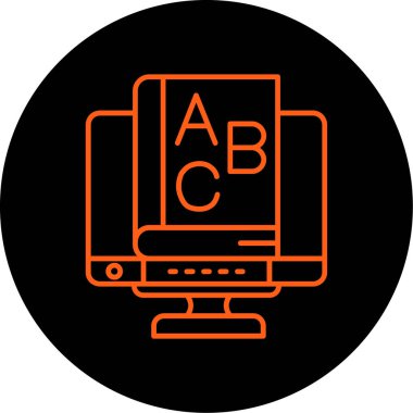 seo modern simgesinin vektör illüstrasyonu