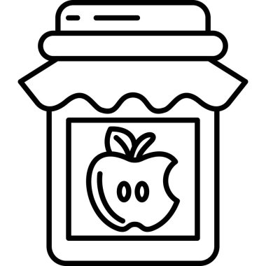 Elma meyvesi ikonu. beyaz arkaplanda izole edilmiş web tasarımı için elma vektörü simgesi