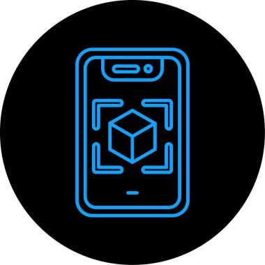 Vektör Mobil simge illüstrasyonu