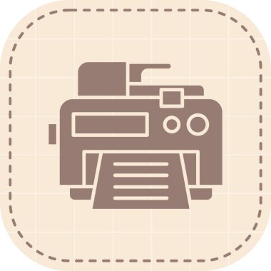 kamera simgesi, vektör illüstrasyonu basit tasarım