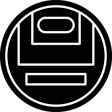 Bir b eksikliği simgesinin vektör çizimi