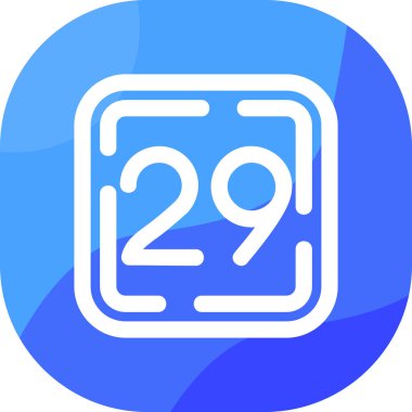 Takvim simgesi vektör illüstrasyonu