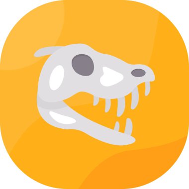 Dinozor vektör simgesi. beyaz arkaplanda izole edilmiş karikatür çizimi