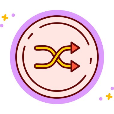 ok simgesi, vektör tasarımı