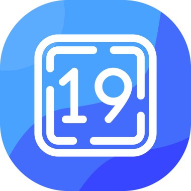 Takvim simgesi vektör illüstrasyonu