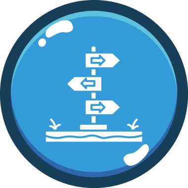 Bir arkaplanın vektör illüstrasyonu