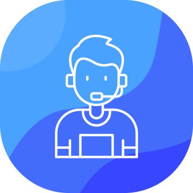 man simgesi, vektör illüstrasyonu