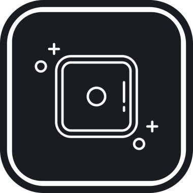 Modern bir simgenin vektör illüstrasyonu