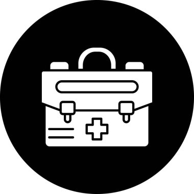 İlk yardım kiti vektör illüstrasyonu