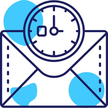 E- posta simgesi vektör illüstrasyonu