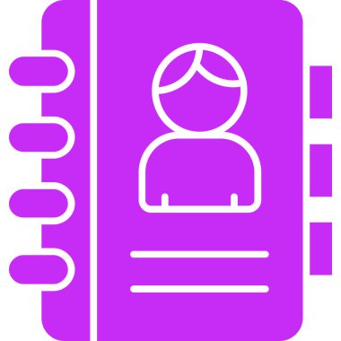 Haritası olan kişilerin vektör simgesi