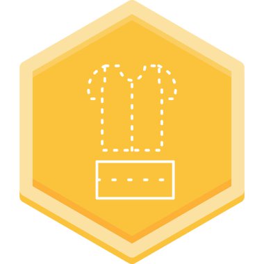 Basit vektör simgesi, Dikiş illüstrasyonuName