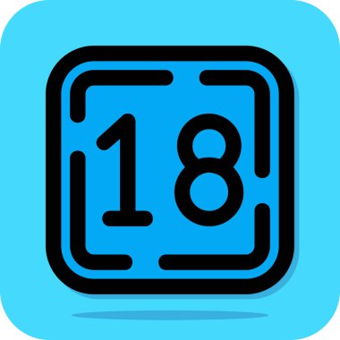 Takvim simgesi vektör illüstrasyonu