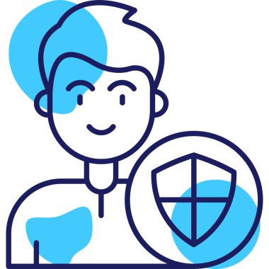 Avatar insan simgesi - taslak biçimi