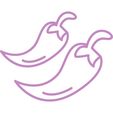 Patlıcan sebze ikonu