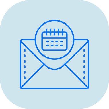 posta vektör simgesi modern illüstrasyon