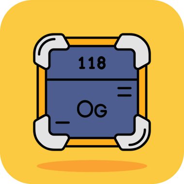 Modern bir simgenin vektör illüstrasyonu