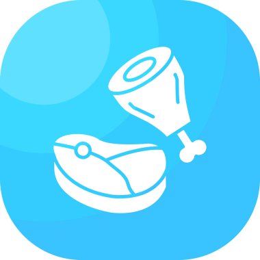 Bir balık simgesinin vektör çizimi