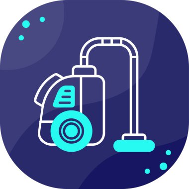 Bir benzin istasyonu simgesinin vektör illüstrasyonu