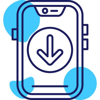 Cep telefonu. Web simgesi