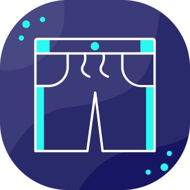 giysi simgesi, vektör illüstrasyonu