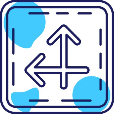 ok simgesinin vektör illüstrasyonu