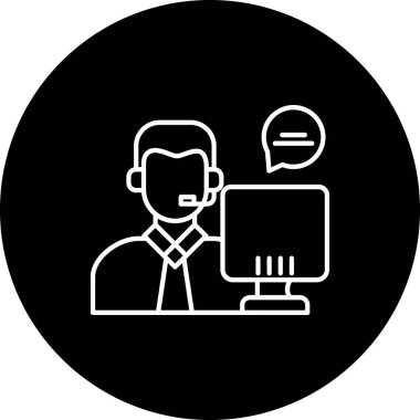 Takım elbiseli bir iş adamının vektör çizimi