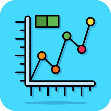 Grafik. Web simgesi basit illüstrasyon