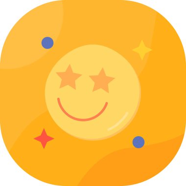 Yıldız. Web simgesi basit illüstrasyon