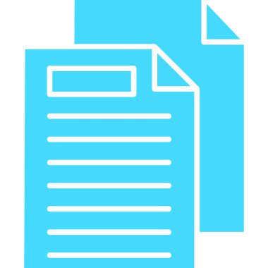 belge dosya simgesi ana hat biçiminde