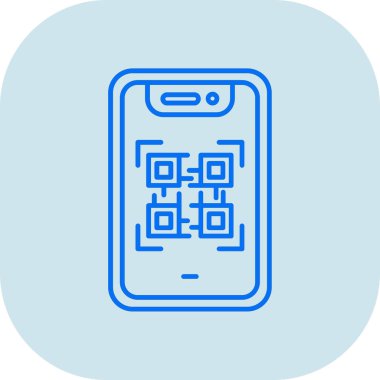 mobil ödeme terminali simgesi. taslak mobil ödeme uçbirim vektör rengi ince