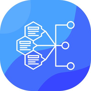 veri simgesi vektör illüstrasyonu