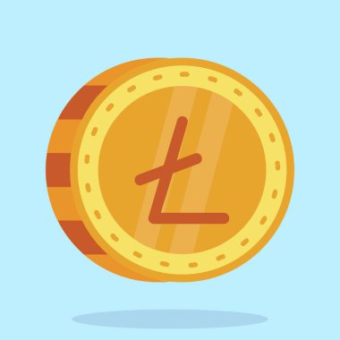 Para simgesinin vektör illüstrasyon tasarımı