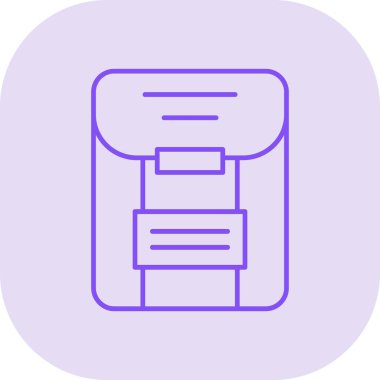 Modern b 'nin vektör illüstrasyonu eksik simgesi