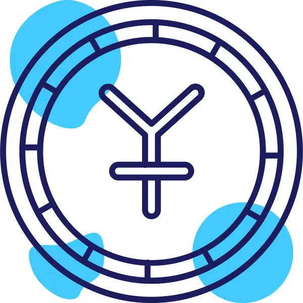 Tek bir simgenin vektör illüstrasyonu