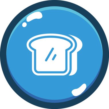 Basit grafik simgesi vektör illüstrasyonu