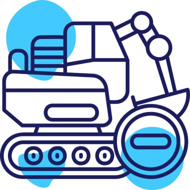 Araba motoru. Basit resimleme