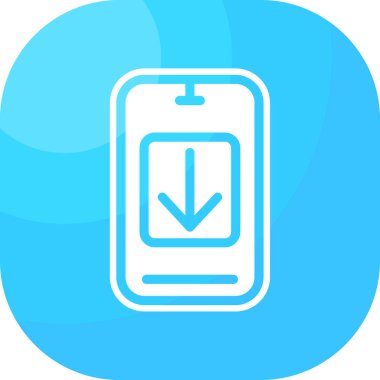 Pil. Web simgesi basit illüstrasyon