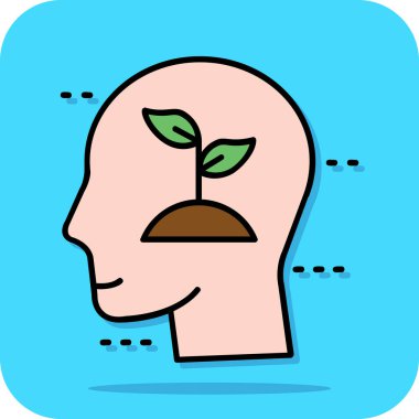 Yapraklı çizgi film karakteri insan.