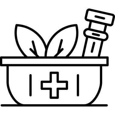 bitki simgesi vektör illüstrasyonu